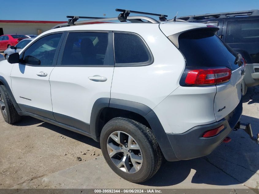 2014 Jeep Cherokee Trailhawk VIN: 1C4PJMBSXEW212295 Lot: 39592344