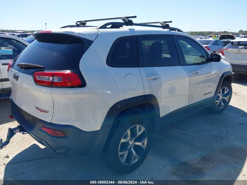 2014 Jeep Cherokee Trailhawk VIN: 1C4PJMBSXEW212295 Lot: 39592344