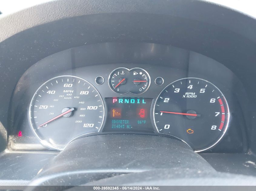 2007 Chevrolet Equinox Lt VIN: 2CNDL73F276081260 Lot: 39592345