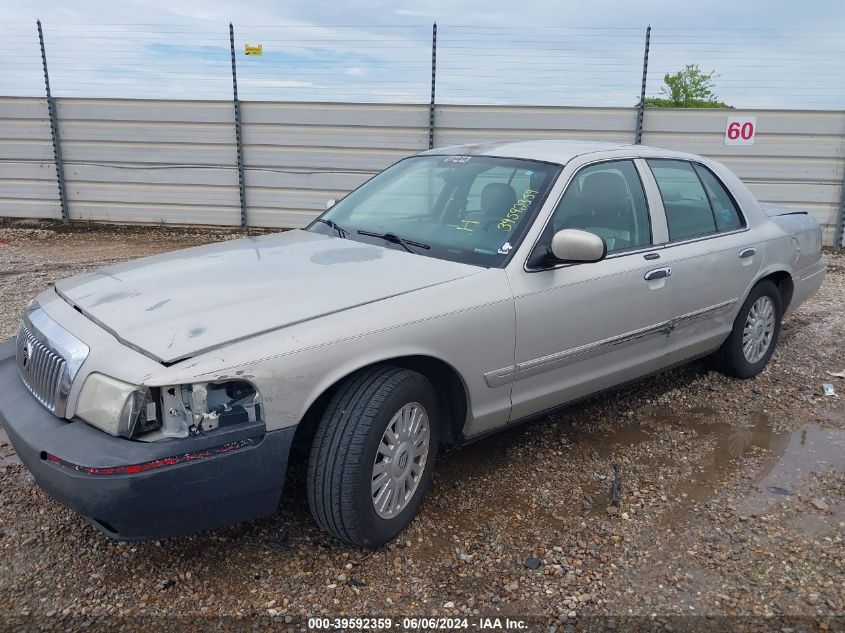 2008 Mercury Grand Marquis Ls VIN: 2MEHM75VX8X619513 Lot: 39592359