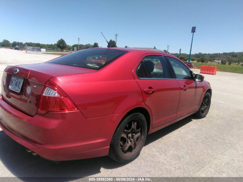 2011 Ford Fusion Se VIN: 3FAHP0HAXBR103351 Lot: 39592360