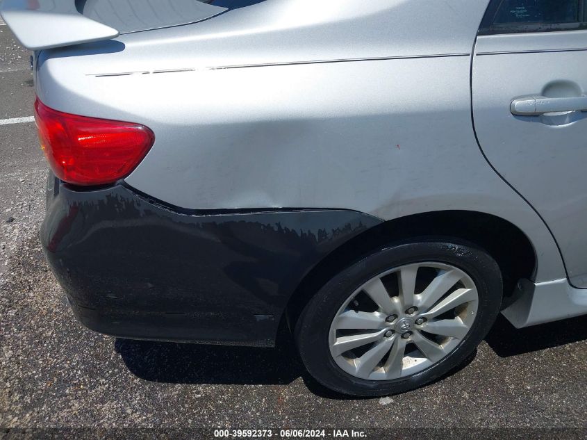 2010 Toyota Corolla S VIN: 2T1BU4EE3AC450127 Lot: 39592373