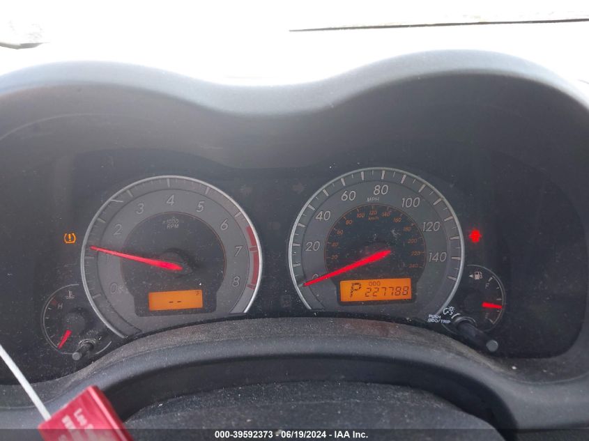 2010 Toyota Corolla S VIN: 2T1BU4EE3AC450127 Lot: 39592373