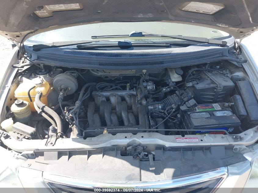 2001 Mazda Mpv Dx/Es/Lx VIN: JM3LW28Y410184935 Lot: 39592374