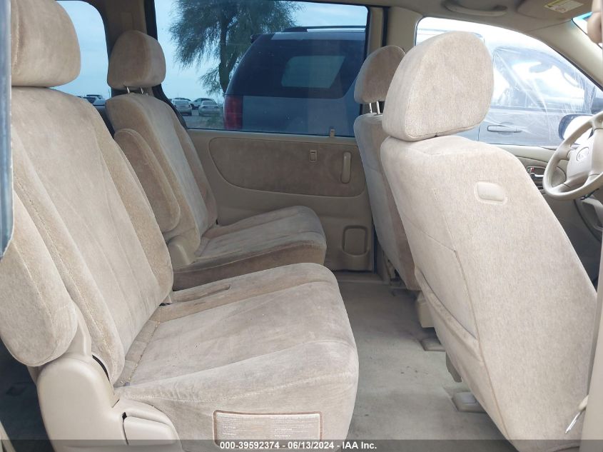 2001 Mazda Mpv Dx/Es/Lx VIN: JM3LW28Y410184935 Lot: 39592374