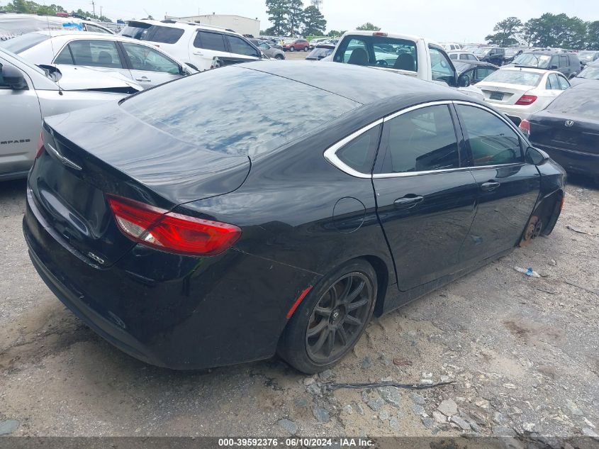 2015 Chrysler 200 Lx VIN: 1C3CCCFBXFN635046 Lot: 39592376