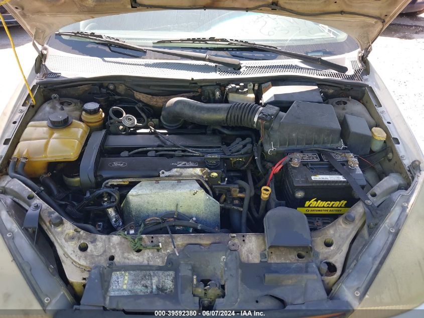 2003 Ford Focus Zx5 VIN: 3FAFP37323R186576 Lot: 39592380