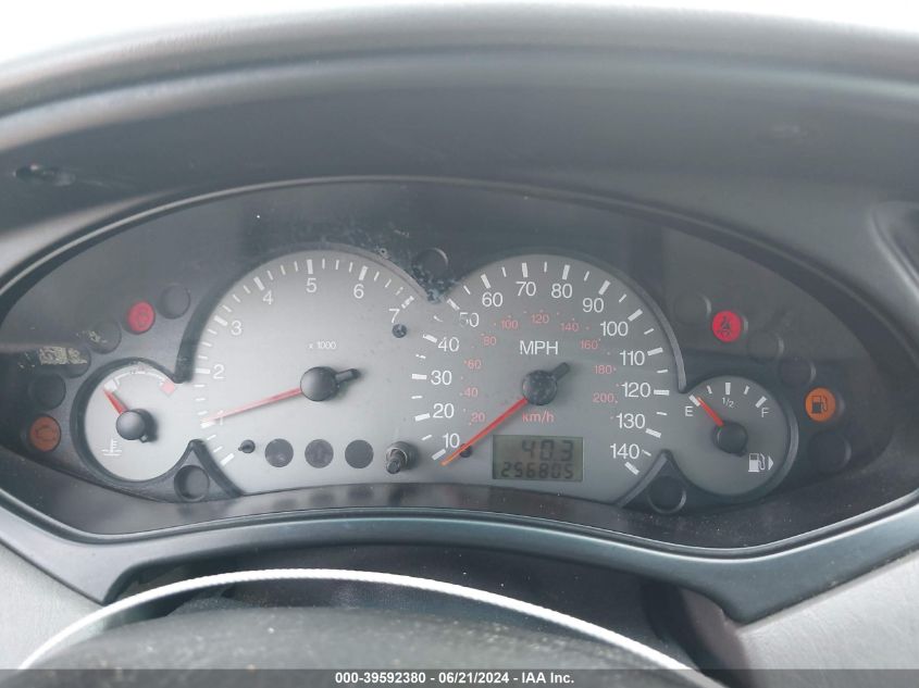 2003 Ford Focus Zx5 VIN: 3FAFP37323R186576 Lot: 39592380