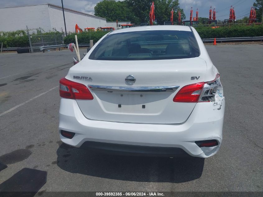 2019 Nissan Sentra Sv VIN: 3N1AB7AP7KY438982 Lot: 39592385