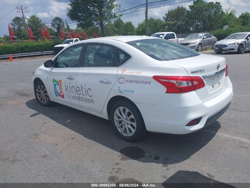 2019 Nissan Sentra Sv VIN: 3N1AB7AP7KY438982 Lot: 39592385