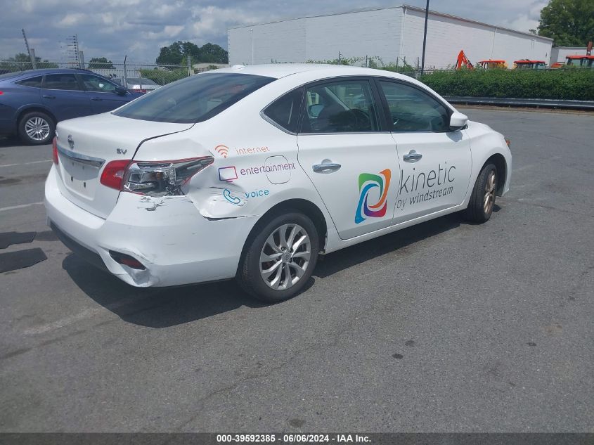 2019 Nissan Sentra Sv VIN: 3N1AB7AP7KY438982 Lot: 39592385