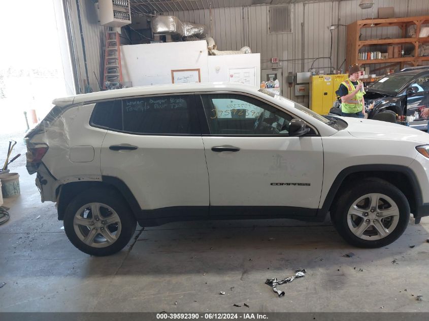 2023 Jeep Compass Sport 4X4 VIN: 3C4NJDAN6PT525212 Lot: 39592390