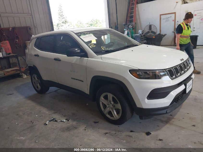 2023 Jeep Compass Sport 4X4 VIN: 3C4NJDAN6PT525212 Lot: 39592390