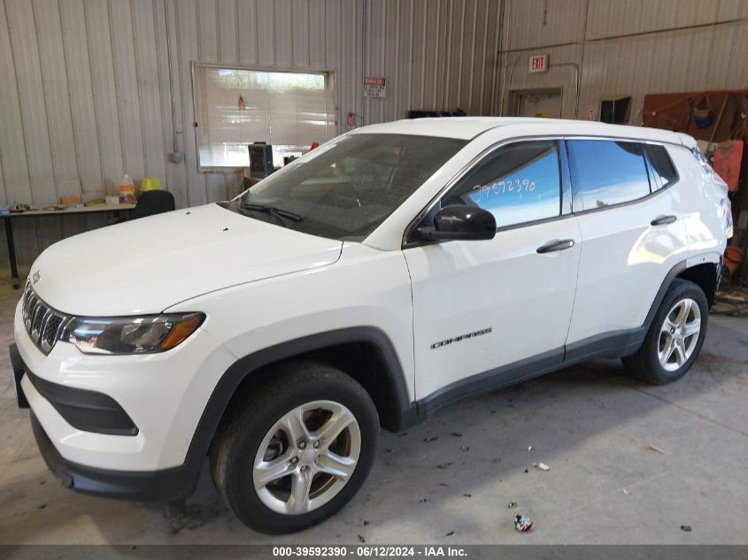 2023 Jeep Compass Sport 4X4 VIN: 3C4NJDAN6PT525212 Lot: 39592390