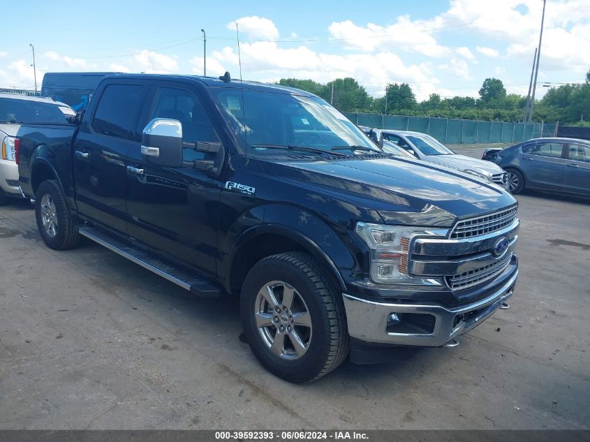 2019 Ford F-150 Lariat VIN: 1FTEW1EP9KKD76719 Lot: 39592393