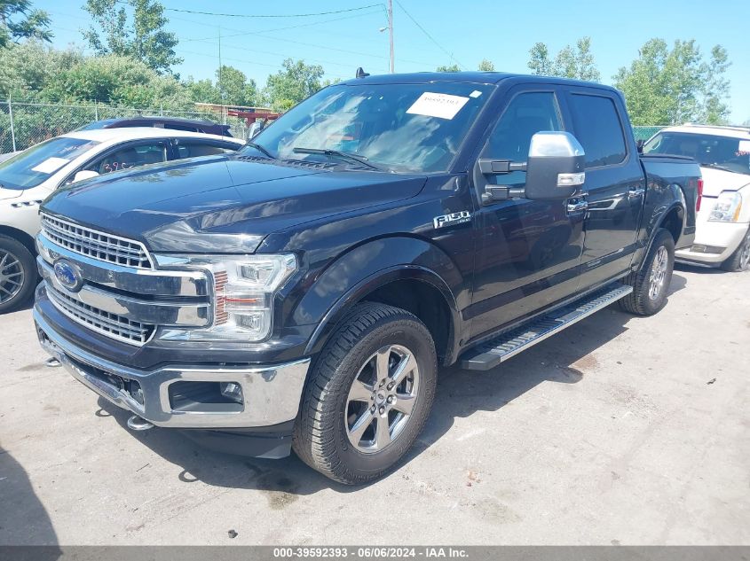 2019 Ford F-150 Lariat VIN: 1FTEW1EP9KKD76719 Lot: 39592393