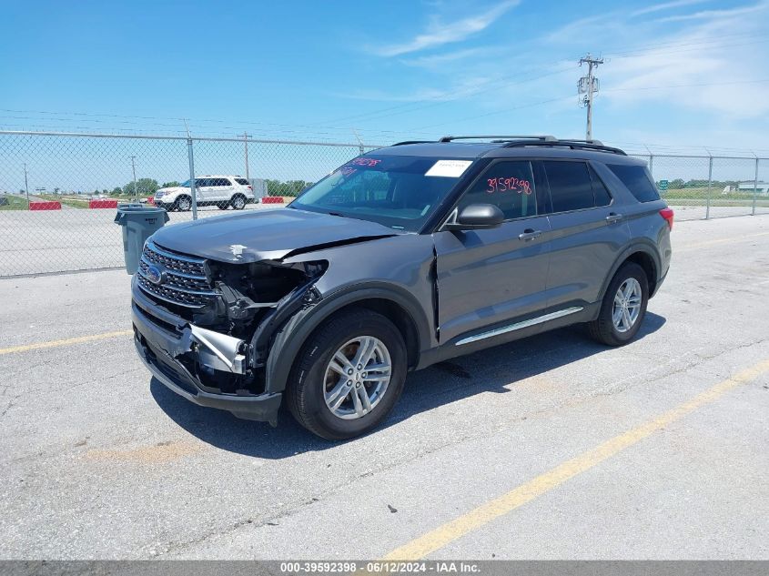 2022 Ford Explorer Xlt VIN: 1FMSK8DH1NGA50451 Lot: 39592398