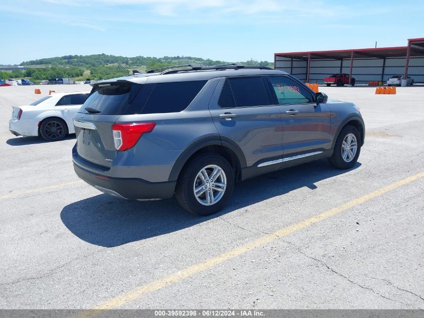 2022 Ford Explorer Xlt VIN: 1FMSK8DH1NGA50451 Lot: 39592398