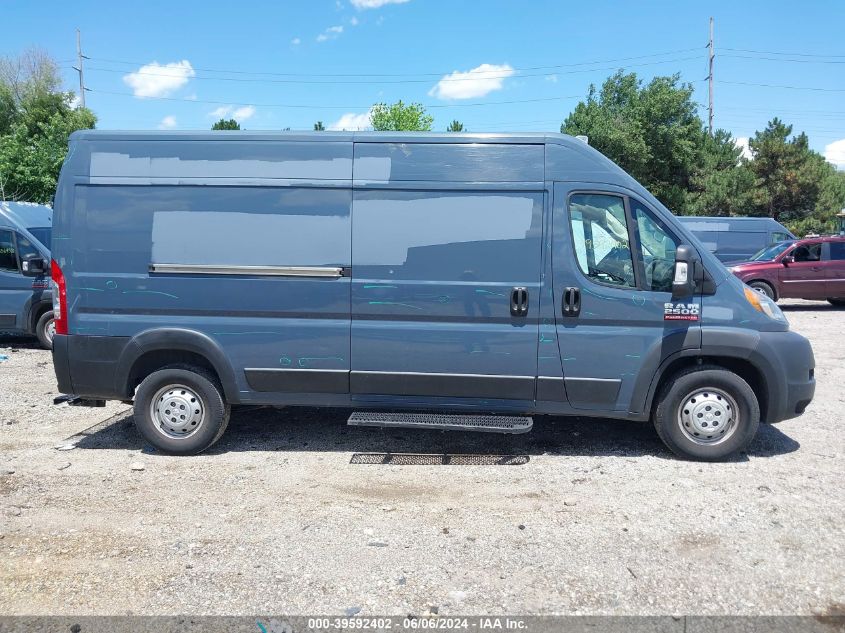 2019 Ram Promaster 2500 High Roof 159 Wb VIN: 3C6TRVDG2KE519110 Lot: 39592402