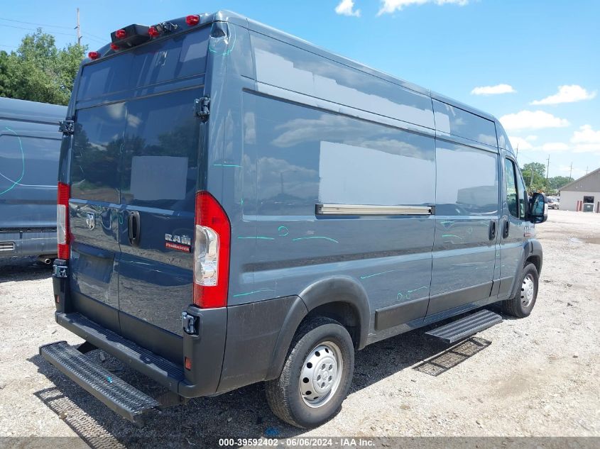 2019 Ram Promaster 2500 High Roof 159 Wb VIN: 3C6TRVDG2KE519110 Lot: 39592402