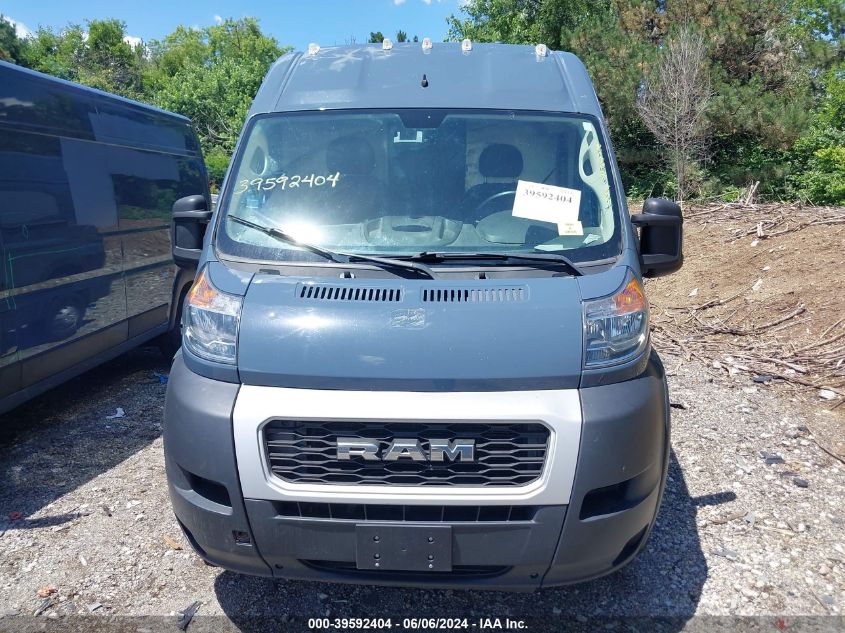 2019 Ram Promaster 2500 High Roof 159 Wb VIN: 3C6TRVDG9KE519105 Lot: 39592404