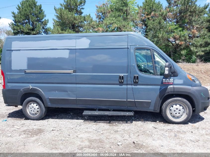 2019 Ram Promaster 2500 High Roof 159 Wb VIN: 3C6TRVDG1KE520720 Lot: 39592405