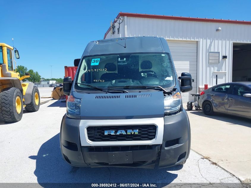 2019 Ram Promaster 3500 Cargo Van High Roof 159 Wb Ext VIN: 3C6URVJG5KE551199 Lot: 39592412