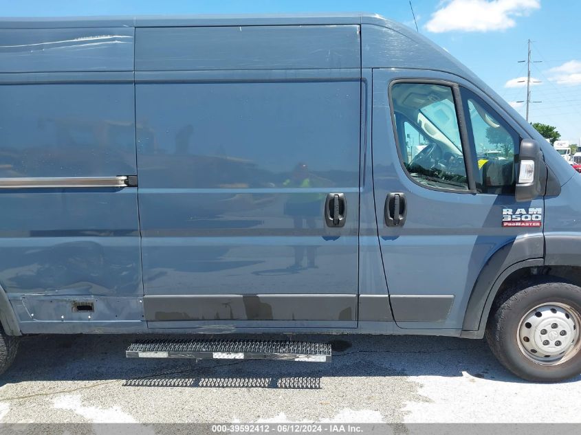 2019 Ram Promaster 3500 Cargo Van High Roof 159 Wb Ext VIN: 3C6URVJG5KE551199 Lot: 39592412