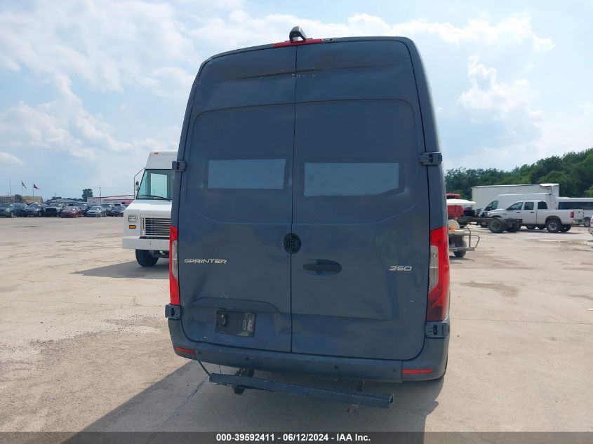 2019 Mercedes-Benz Sprinter 2500 High Roof V6 VIN: WD4PF1CD4KP127805 Lot: 39592411