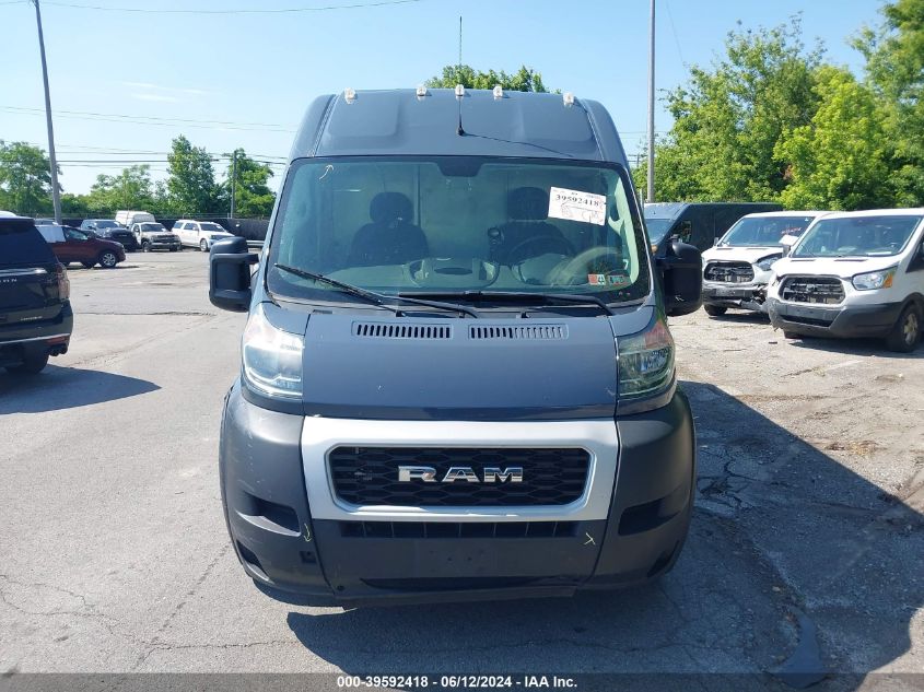 2020 Ram Promaster 3500 Cargo Van High Roof 159 Wb Ext VIN: 3C6URVJG7LE112944 Lot: 39592418