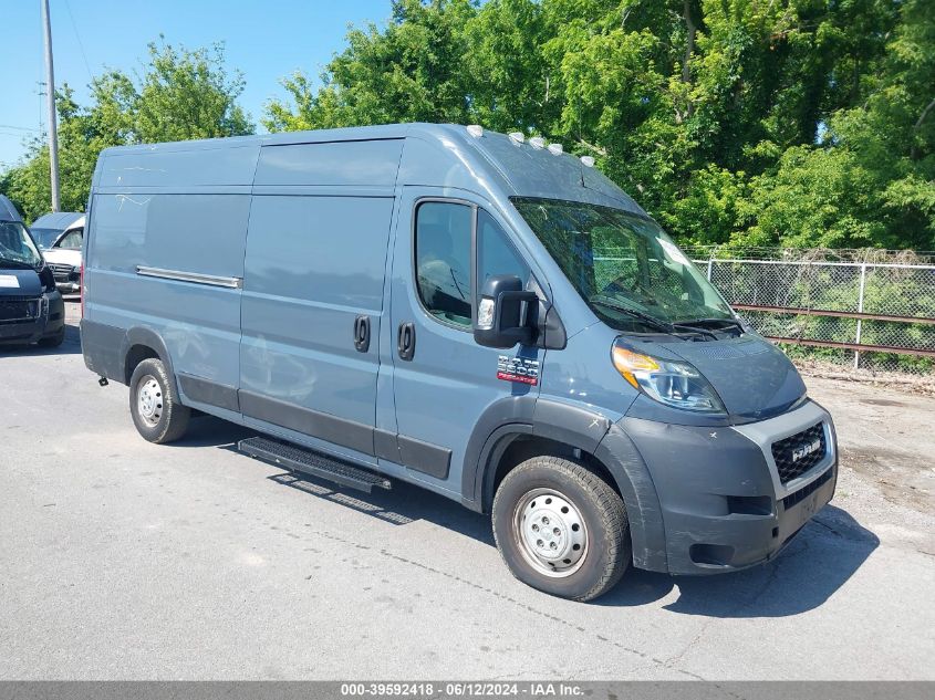 2020 Ram Promaster 3500 Cargo Van High Roof 159 Wb Ext VIN: 3C6URVJG7LE112944 Lot: 39592418