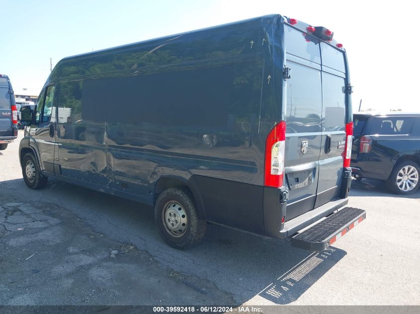 2020 Ram Promaster 3500 Cargo Van High Roof 159 Wb Ext VIN: 3C6URVJG7LE112944 Lot: 39592418