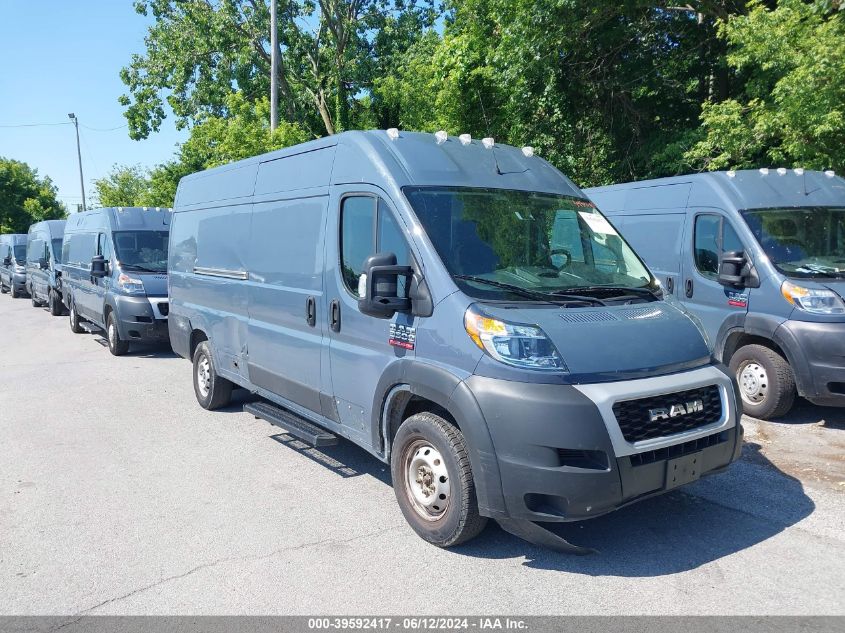 2020 Ram Promaster 3500 Cargo Van High Roof 159 Wb Ext VIN: 3C6URVJG7LE108098 Lot: 39592417