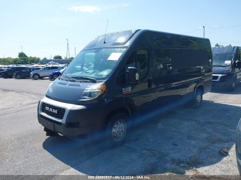 2020 Ram Promaster 3500 Cargo Van High Roof 159 Wb Ext VIN: 3C6URVJG7LE108098 Lot: 39592417