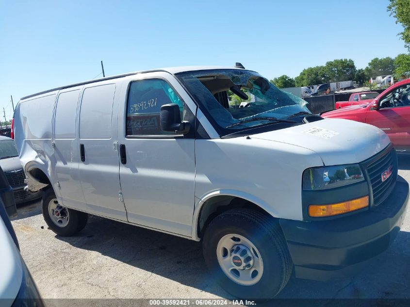 2023 GMC Savana Cargo Rwd 2500 Regular Wheelbase Work Van VIN: 1GTW7AFPXP1162562 Lot: 39592421