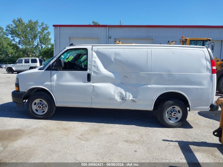 2023 GMC Savana Cargo Rwd 2500 Regular Wheelbase Work Van VIN: 1GTW7AFPXP1162562 Lot: 39592421