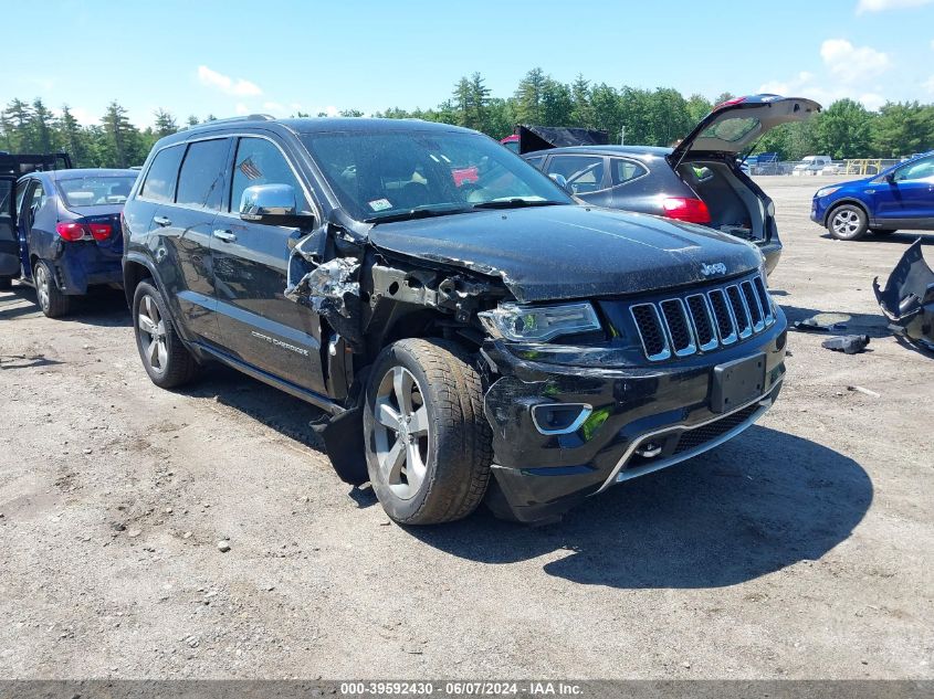 2014 Jeep Grand Cherokee Overland VIN: 1C4RJFCGXEC196258 Lot: 39592430