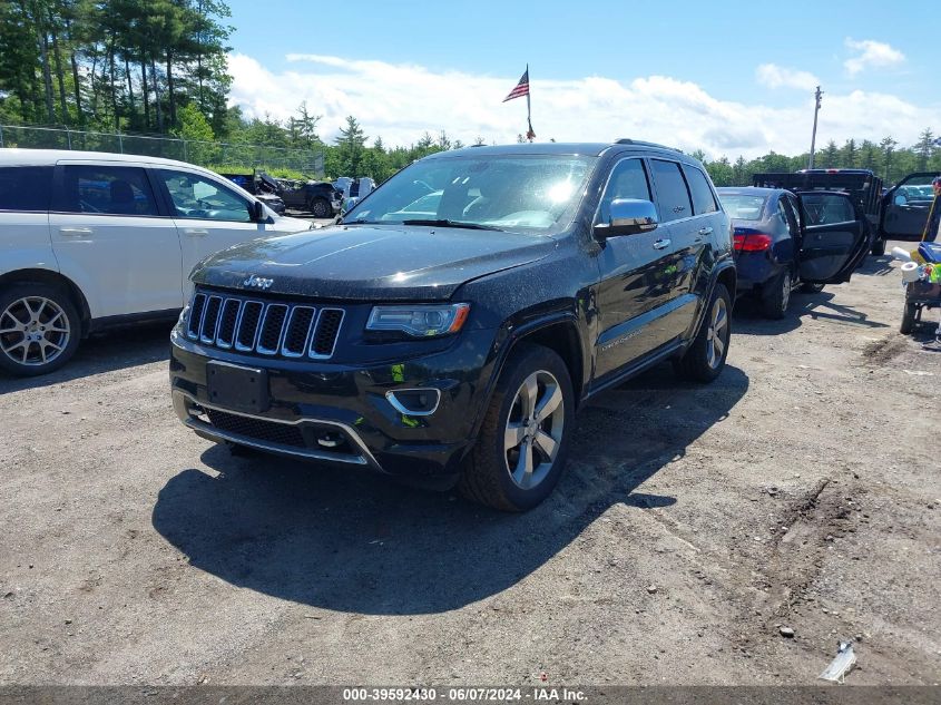 2014 Jeep Grand Cherokee Overland VIN: 1C4RJFCGXEC196258 Lot: 39592430