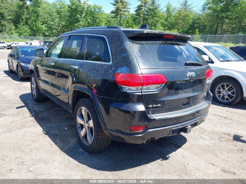 2014 Jeep Grand Cherokee Overland VIN: 1C4RJFCGXEC196258 Lot: 39592430