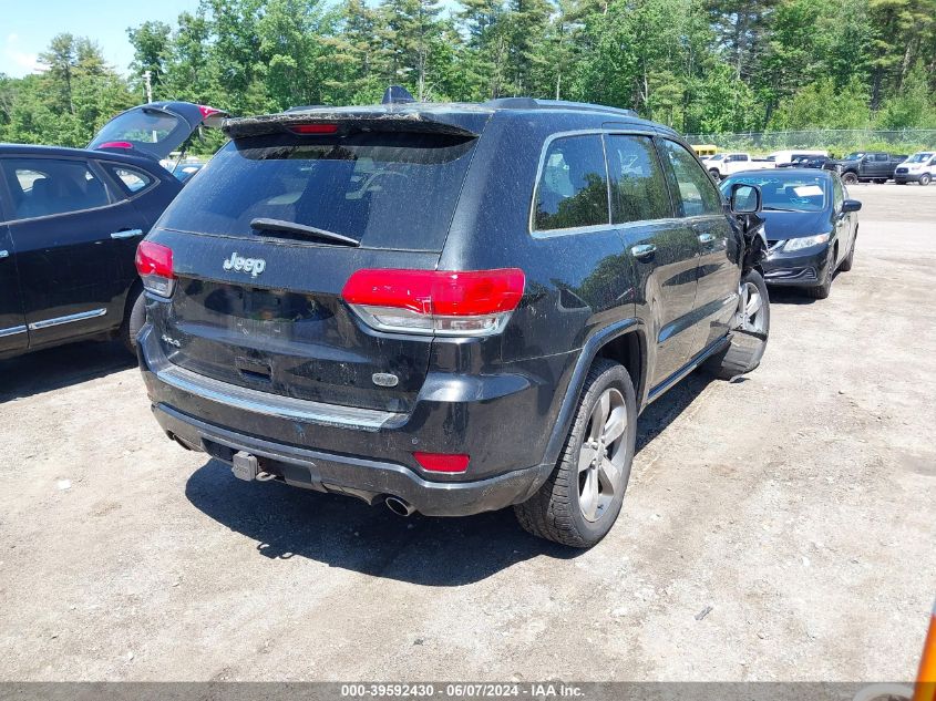 2014 Jeep Grand Cherokee Overland VIN: 1C4RJFCGXEC196258 Lot: 39592430