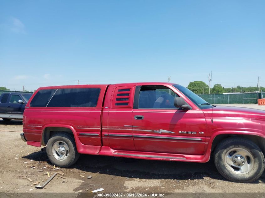 1999 Dodge Ram 1500 St VIN: 3B7HC13Z2XM576223 Lot: 39592437