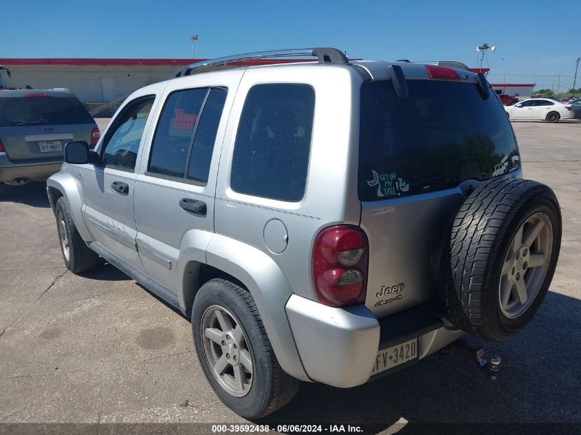 2007 Jeep Liberty Limited Edition VIN: 1J4GL58K37W716160 Lot: 39592438