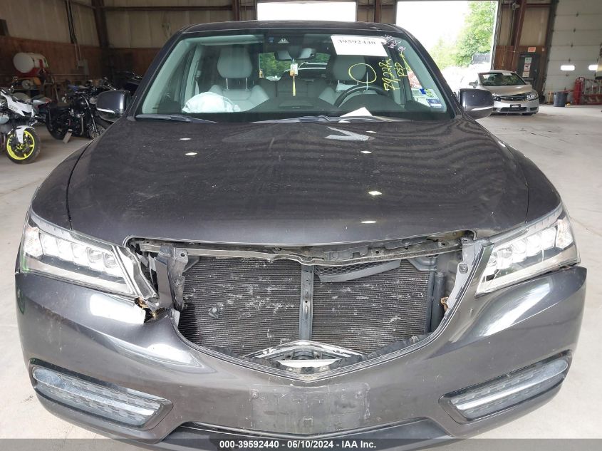 2016 Acura Mdx Technology Entertainment Packages/Technology, Entertainment Acurawatch Plus Packages VIN: 5FRYD4H66GB010470 Lot: 39592440