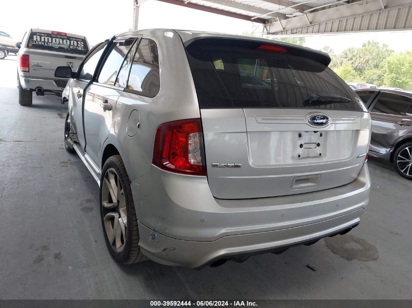 2012 Ford Edge Sport VIN: 2FMDK3AK6CBA77841 Lot: 39592444