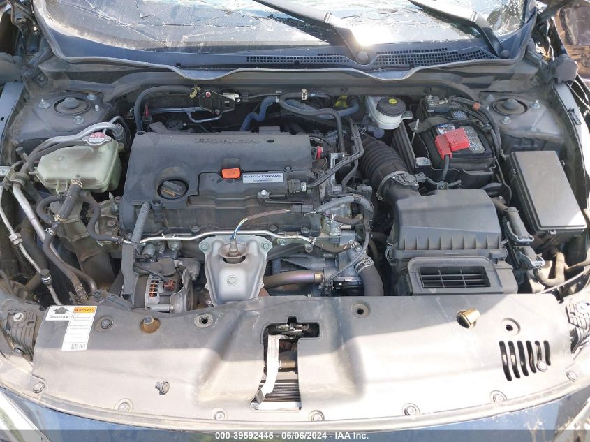 2018 Honda Civic Ex VIN: 19XFC2F72JE031650 Lot: 39592445