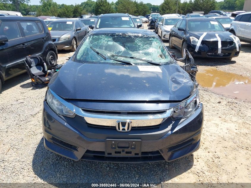 2018 Honda Civic Ex VIN: 19XFC2F72JE031650 Lot: 39592445