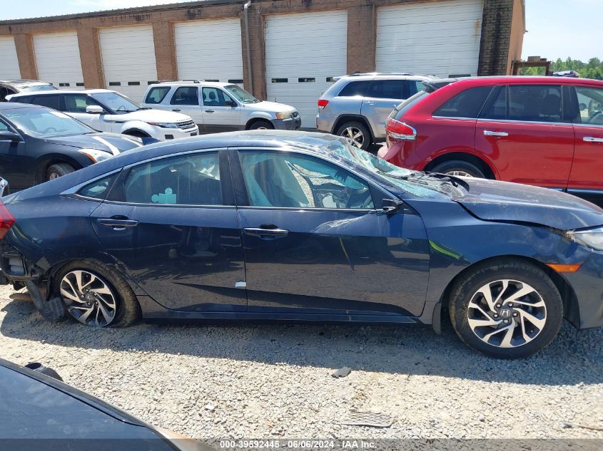 2018 Honda Civic Ex VIN: 19XFC2F72JE031650 Lot: 39592445