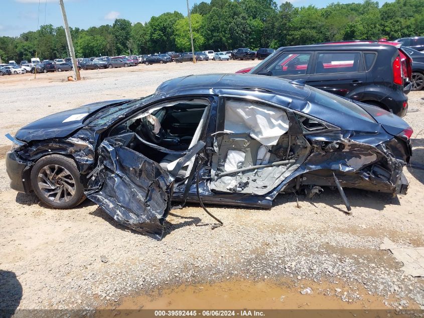 2018 Honda Civic Ex VIN: 19XFC2F72JE031650 Lot: 39592445