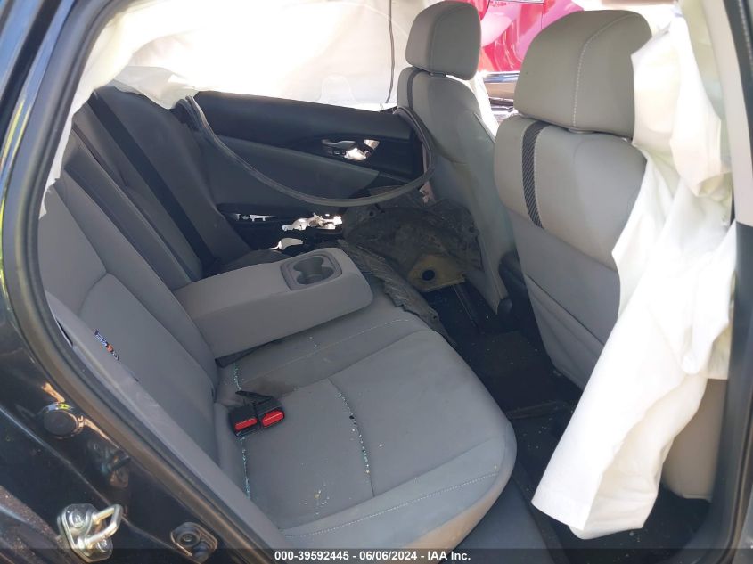 2018 Honda Civic Ex VIN: 19XFC2F72JE031650 Lot: 39592445