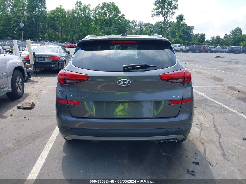 2021 Hyundai Tucson Sel VIN: KM8J3CAL4MU320566 Lot: 39592446